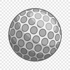 Golf ball icon. Cartoon illustration of golf ball vector icon for web design