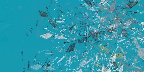 Crazy sketch random pattern. Creative chaos and variety structure. Modern art drawing painting. 2d illustration. Digital texture wallpaper. Artistic sketch draw backdrop material. 