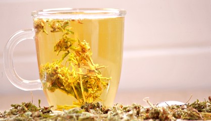 Cannabis herbal tea