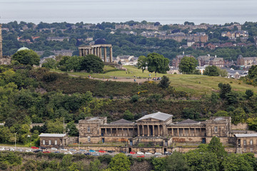 Obraz premium St Andrew's House, Calton Hill - Edinburgh, Scotland, United Kingdom
