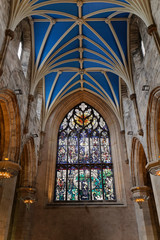 St Giles Cathedral interior - Edinburgh, Scotland, United Kingdom