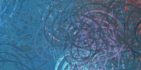 Canvas painting. Colorful background texture. 2d illustration. Texture backdrop. Creative chaos structure.