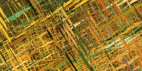 Canvas painting. Colorful background texture. 2d illustration. Texture backdrop. Creative chaos structure.