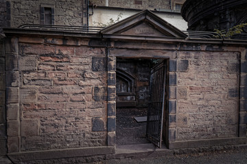 Fototapeta na wymiar Greyfriars Kirkyard - Edinburgh, Scotland, United Kingdom