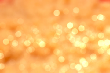 Orange blur bokeh background, wallpaper