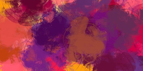 Canvas painting. Colorful background texture. 2d illustration. Texture backdrop. Creative chaos structure.