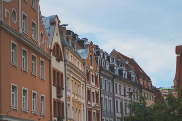 Beautiful houses in Riga