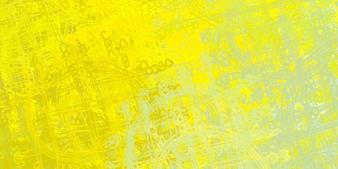 Digital sketch on colorful wall. 2d illustration. Texture backdrop painting. Creative chaos structure.