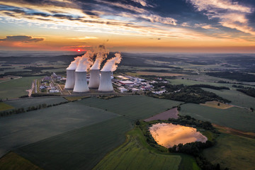 Temelin Nuclear Power Station. In spring 2003, the Temelin Nuclear Power Plant, with its 2160 MW of...