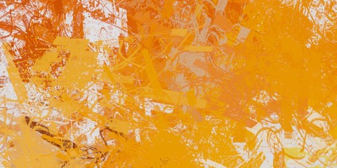 Handmade surreal abstract pattern. Modern artistic canvas. 2d illustration. Texture backdrop painting. Creative chaos structure.