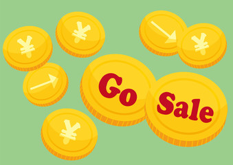 セール 円メダル