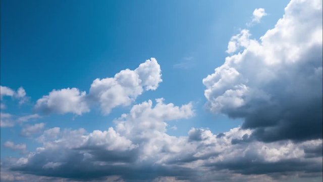 Timelapse Cloudy Sky I
