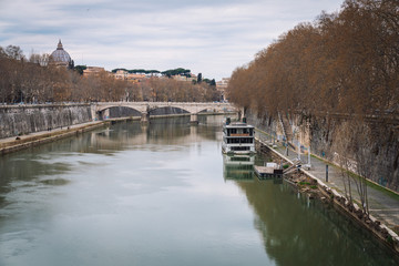 Tiber Riverboat