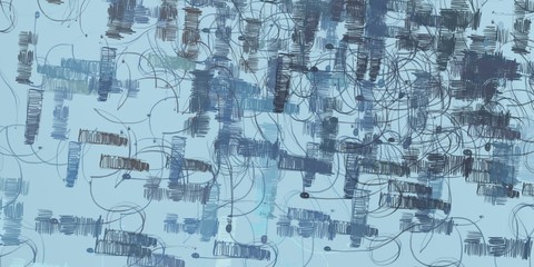 Art wallpaper. Digital canvas. 2d illustration. Texture backdrop painting. Creative chaos structure.