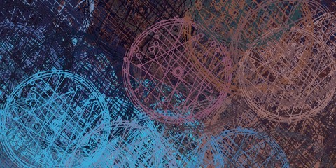 Art wallpaper. Digital canvas. 2d illustration. Texture backdrop painting. Creative chaos structure.