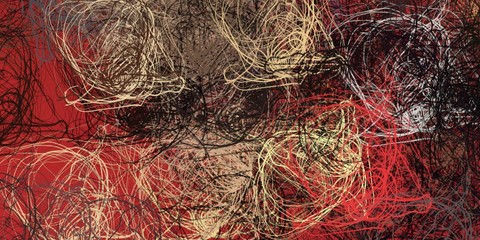 Crazy sketch random pattern. Creative chaos and variety structure. Modern art drawing painting. 2d illustration. Digital texture wallpaper. Artistic sketch draw backdrop material. 