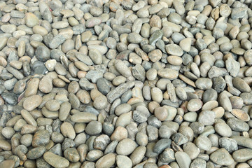 Gravel stone texture background