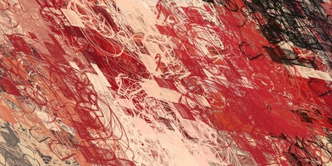 Vintage old fashion painting. 2d illustration. Texture backdrop. Creative chaos structure.