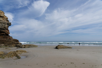 Die Küste von Galicien in der Nähe von Ribadeo, Costa del norte