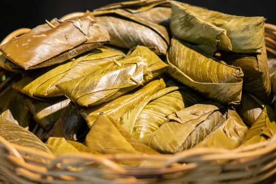 Kelupis Is A Traditional Kuih For The Bruneian Malay People In The Country Of Brunei And In The States Of Sabah And Sarawak In Malaysia.