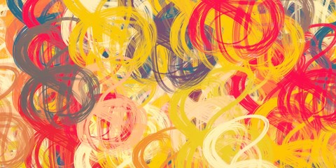 Vintage old fashion painting. 2d illustration. Texture backdrop. Creative chaos structure.