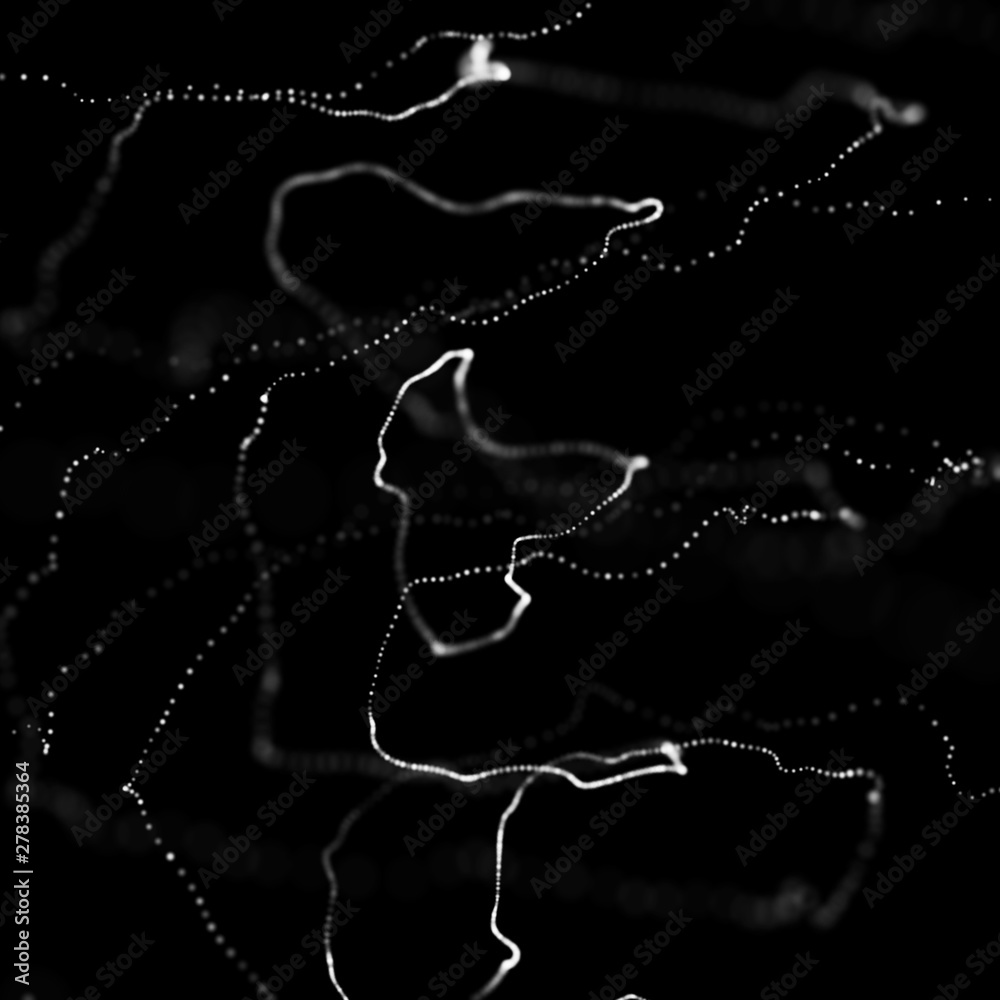 Poster abstract black 3d sphere. sphere with twist lines. glowing lines twisting logo design. outer space o