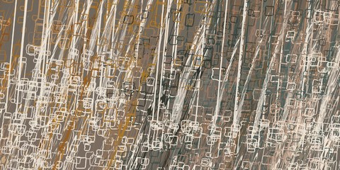 Crazy sketch random pattern. Creative chaos and variety. Modern art drawing painting. 2d illustration. Digital texture wallpaper. Artistic sketch draw backdrop material. 