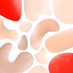 Abstract Shapes composition background. It can be used for print and web design as a background or cover