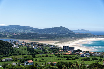 Valdovino Küste und Landschaft in Galicien
