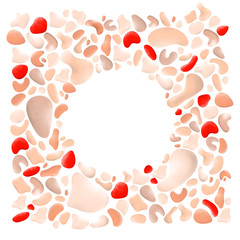 Abstract Shapes composition background. It can be used for print and web design as a background or cover