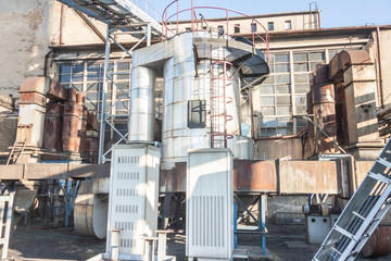 Fumes installation - Poland.