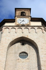 Fototapeta na wymiar Saint Ercolano Church in Perugia, Italy