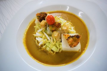 soup in bowl