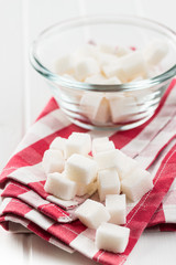 Sweet sugar cubes.