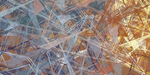 Decorative oil painting. Vibrant dynamic art. 2d illustration. Texture backdrop.