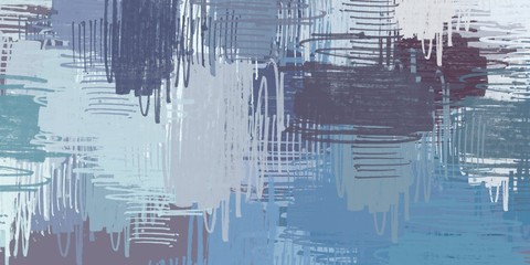 Decorative oil painting. Vibrant dynamic art. 2d illustration. Texture backdrop.