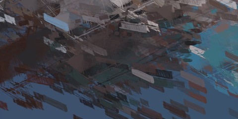 Modern art. Artistic brush. Oil painting. 2d illustration. Texture backdrop.