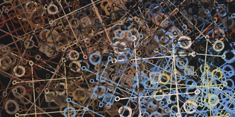 Modern art. Artistic brush. Oil painting. 2d illustration. Texture backdrop.