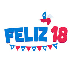 Feliz 18 Fiestas Patrias Chile