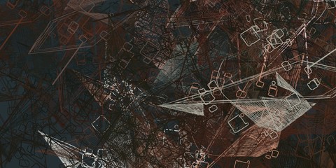 Modern art. Artistic brush. Oil painting. 2d illustration. Texture backdrop.