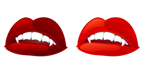 Female Vampire Mouth