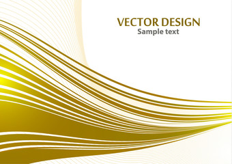 Distorted wave colorful texture. Abstract dynamic wavy surface. Vector warp stripe background. Transition and gradation of color.