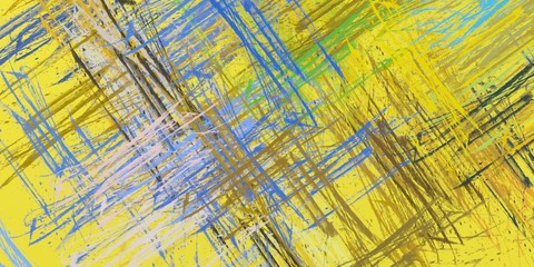 Handmade surreal abstract pattern. Modern artistic canvas. 2d illustration. Texture backdrop painting.