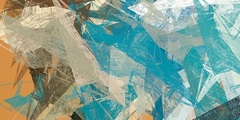 Crazy sketch random pattern. Creative chaos and variety. Modern art drawing painting. 2d illustration. Digital texture wallpaper. Artistic sketch draw backdrop material. 