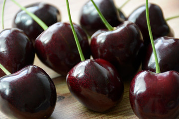 Group of cherries
