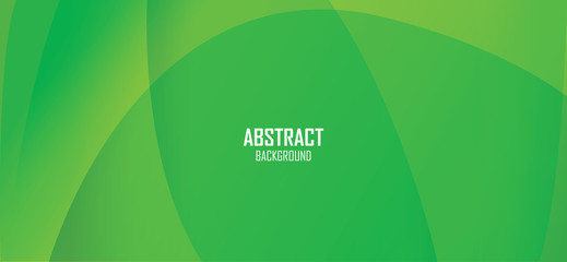 Abstract background green curve and layed element vector illustration 