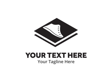 simple men shoes logo creative design in flat style with color . men shoes logo creative design for identity and business