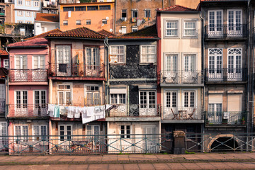 Fototapeta na wymiar Houses of Porto