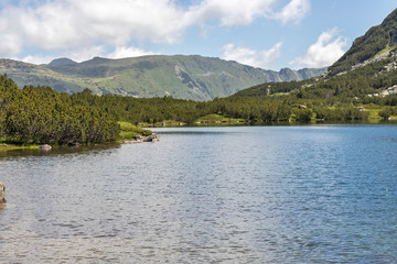 Landscape with The Stinky Lake (Smradlivoto Lake), Rila mountain, Bulgaria