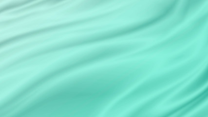 Neo mint pantone color fabric background with copy space